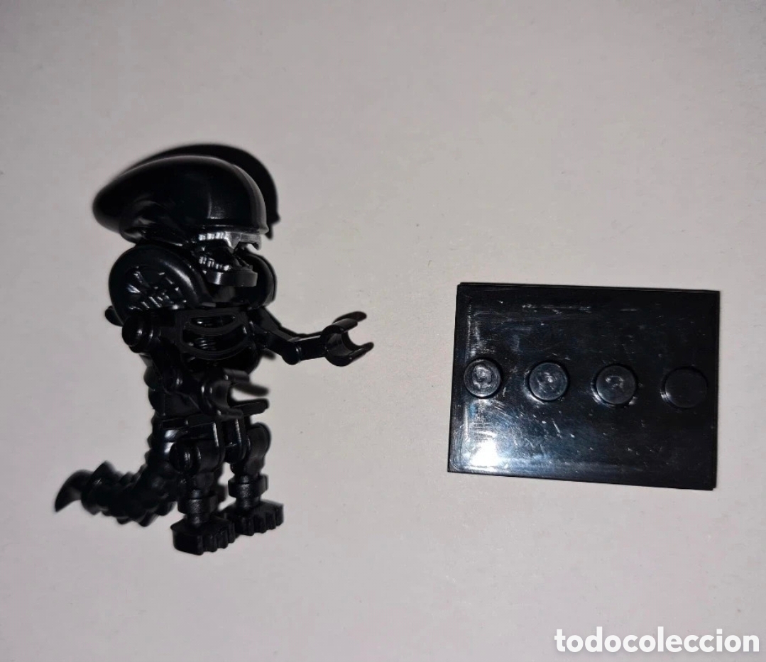 Figuras de goma y PVC: Minifigura compatible con lego Alien Predator Halloween monstruos terror mu&ntilde;eco