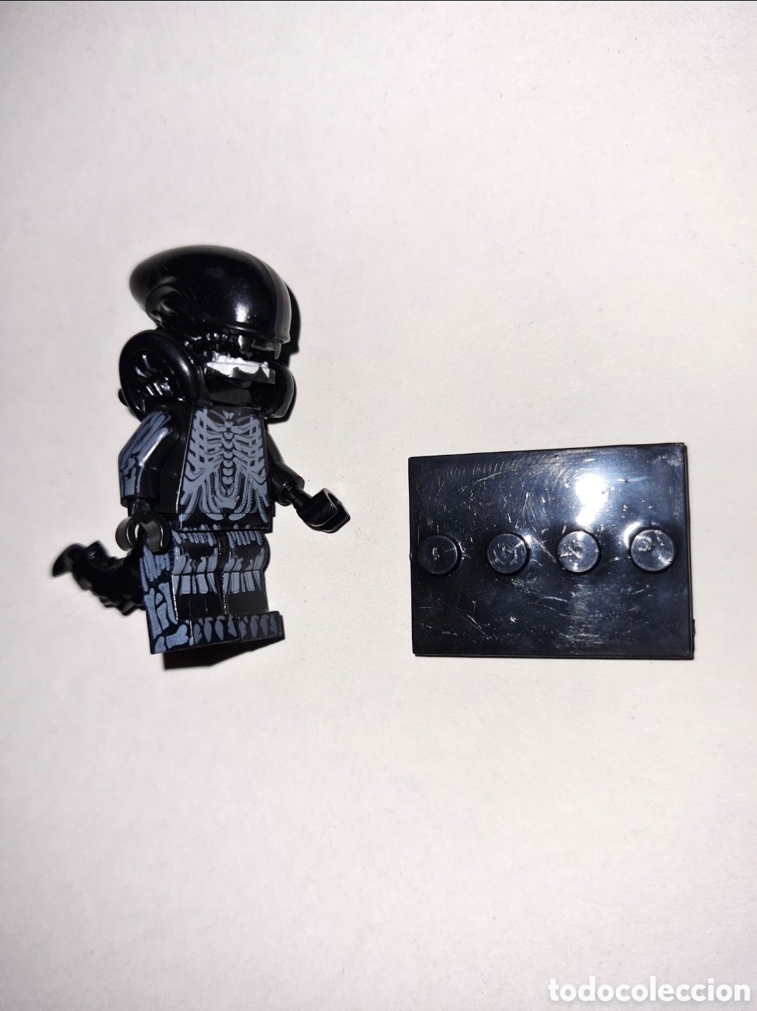 Figuras de goma y PVC: Minifigura compatible con lego Predator Alien mu&ntilde;eco colecci&oacute;n terror Halloween monstruos
