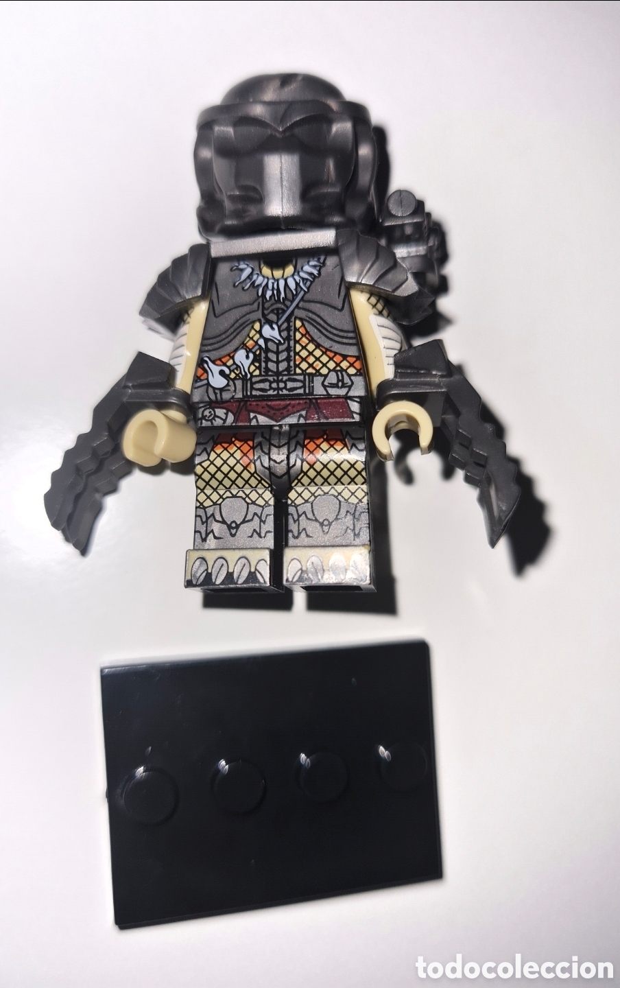 Figuras de goma y PVC: Minifigura compatible con lego Predator Alien mu&ntilde;eco colecci&oacute;n terror Halloween monstruos