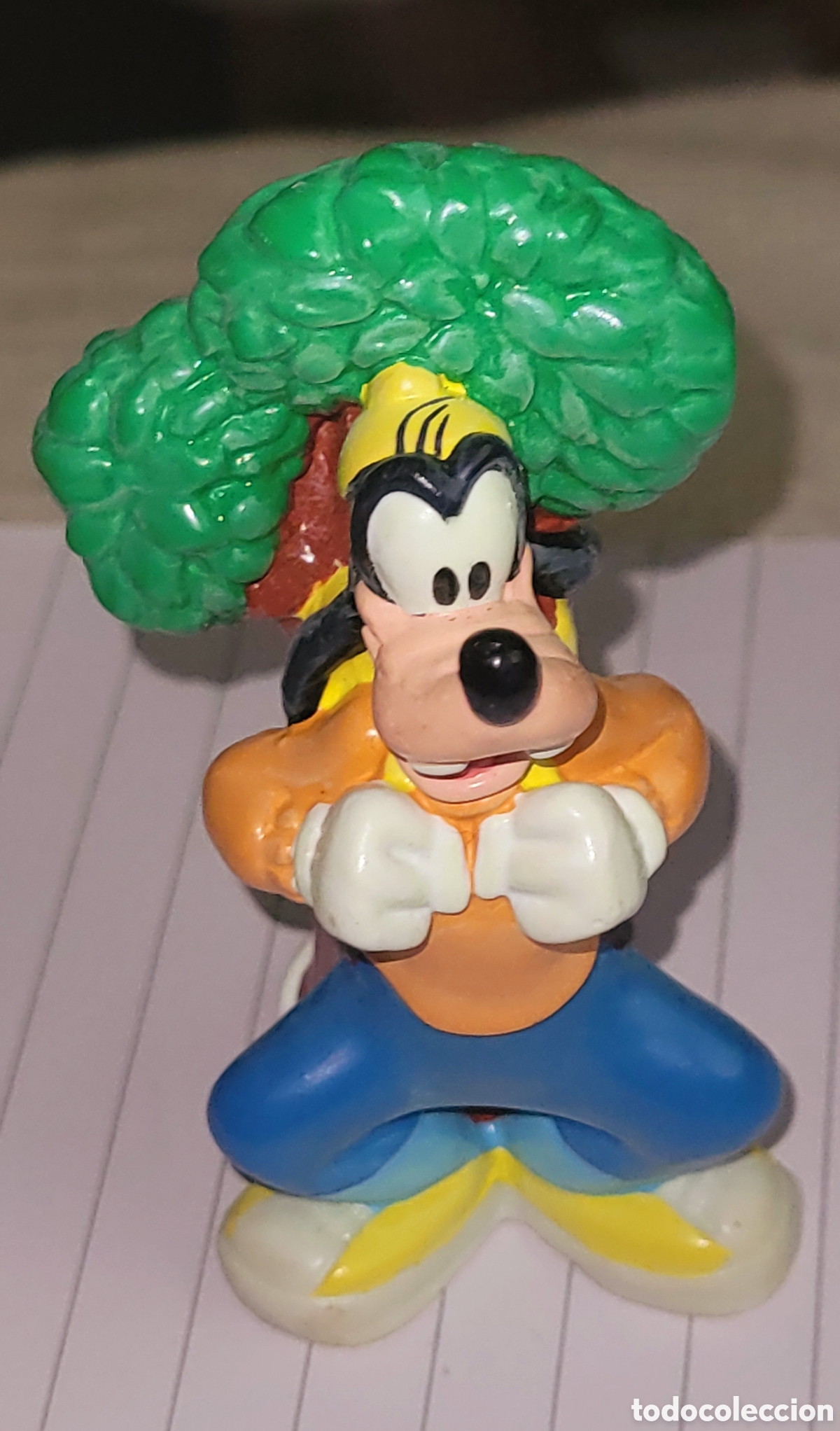 Figuras de goma y PVC: Bonita figura pvc goma Disney Goofy estudiante marca Modecor
