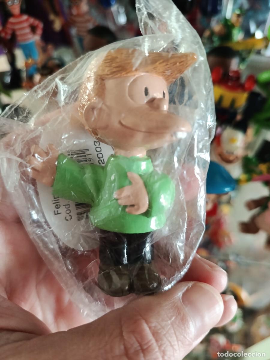 Figuras de goma y PVC: FELIPE, FIGURA PVC, MAFALDA, MARUKATSU, 2003, PRECINTADO, A&Uacute;N EN BOLSA.