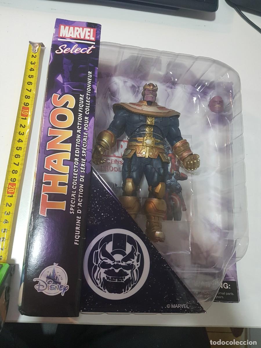 Figuras de goma y PVC: Figura de accion Marvel select Thanos nueva a estrenar