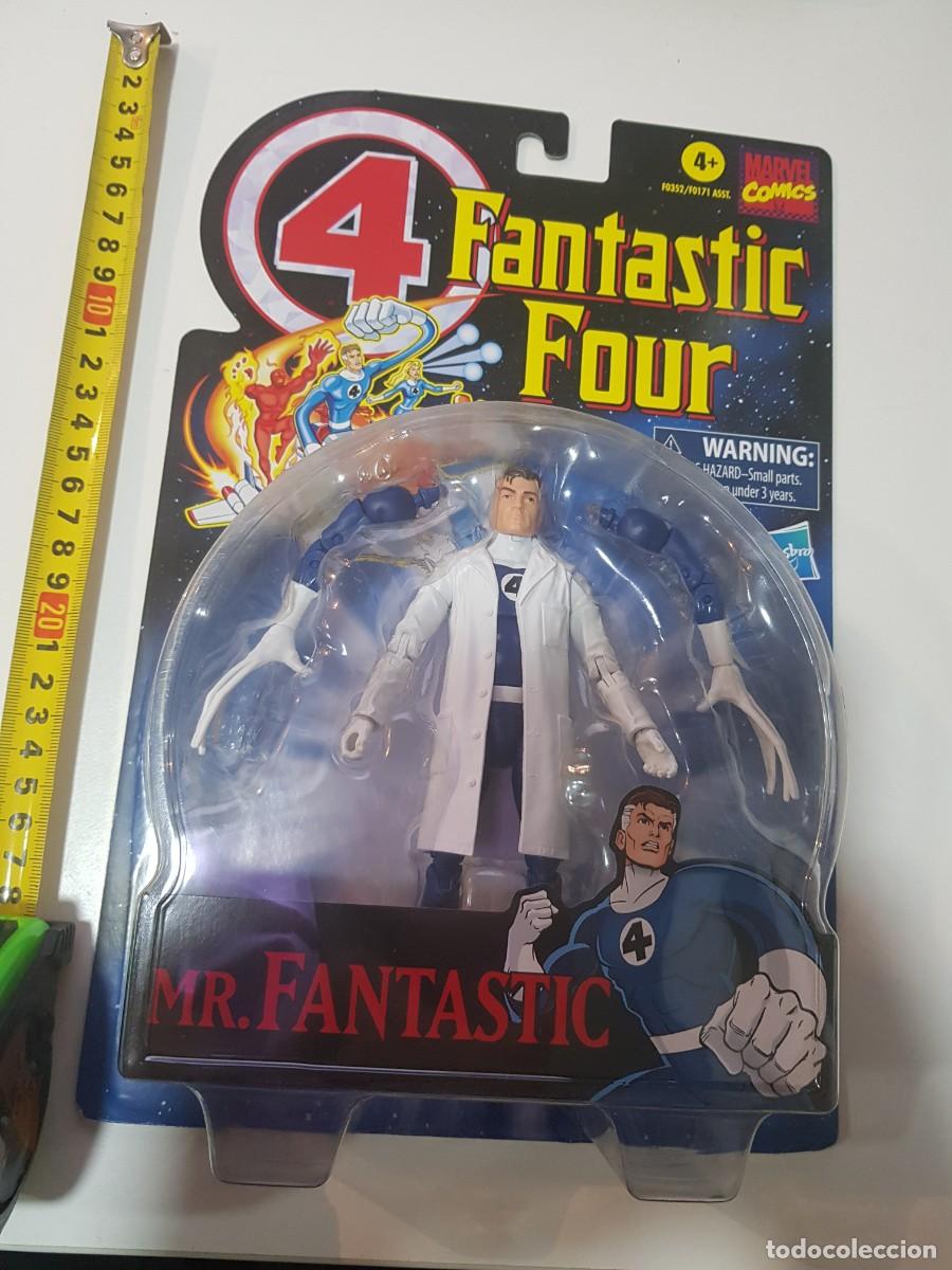 Figuras de goma y PVC: Figura de accion Marvel comics 4 Fantasticos Mr. Fantastic nueva a estrenar