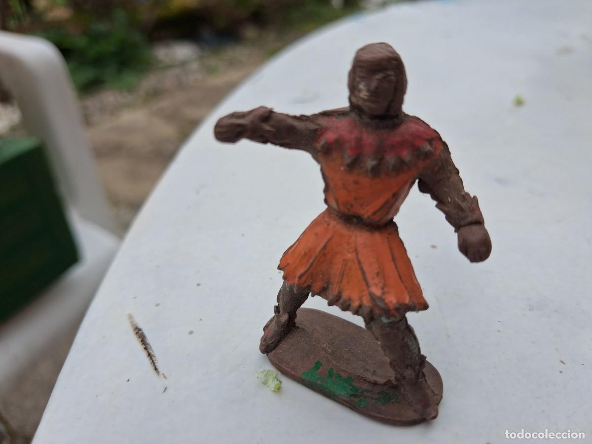 Figuras de goma y PVC: Crisp&iacute;n de El Capit&aacute;n Trueno - figura muy antigua