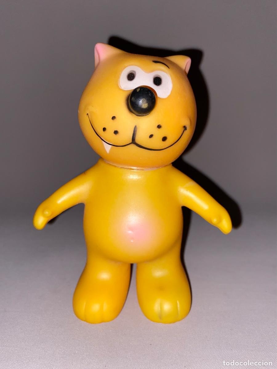 Figuras de goma y PVC: ANTIGUA FIGURA &ldquo; GATO ISIDORO &ldquo; DE GOMA 1984