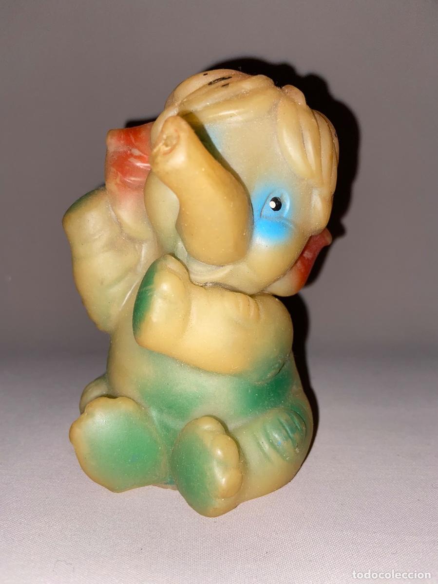 Figuras de goma y PVC: ANTIGUA FIGURA ELEFANTE &rdquo; HATHI Jr. &rdquo; EL LIBRO DE LA SELVA &rdquo; DE GOMA &rdquo; WALT DISNEY &rdquo; 1969