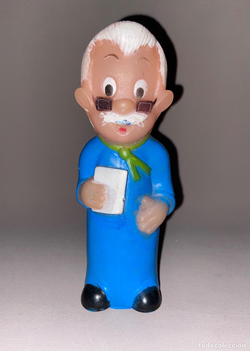 Figuras de goma y PVC: MAGNIFICA FIGURA &rdquo; GEPETTO &rdquo; PINOCHO - DE GOMA WALT DISNEY
