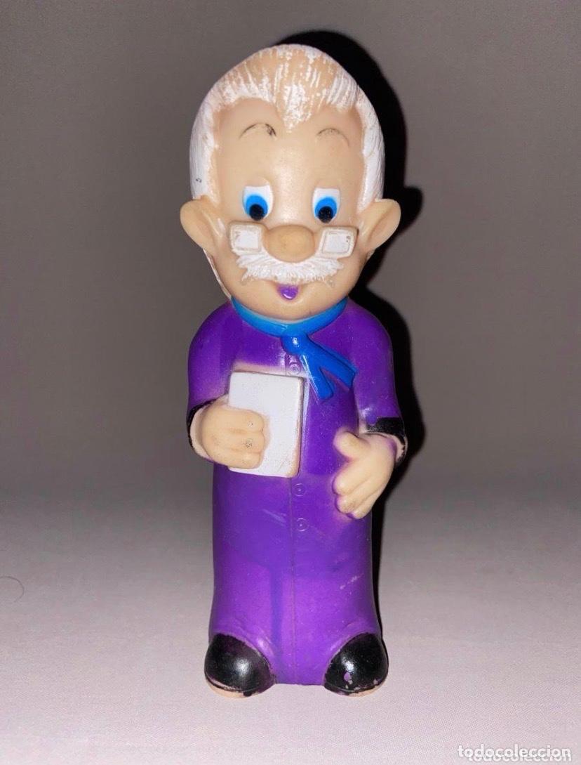 Figuras de goma y PVC: MAGNIFICA FIGURA &rdquo; GEPETTO &rdquo; PINOCHO - DE GOMA WALT DISNEY
