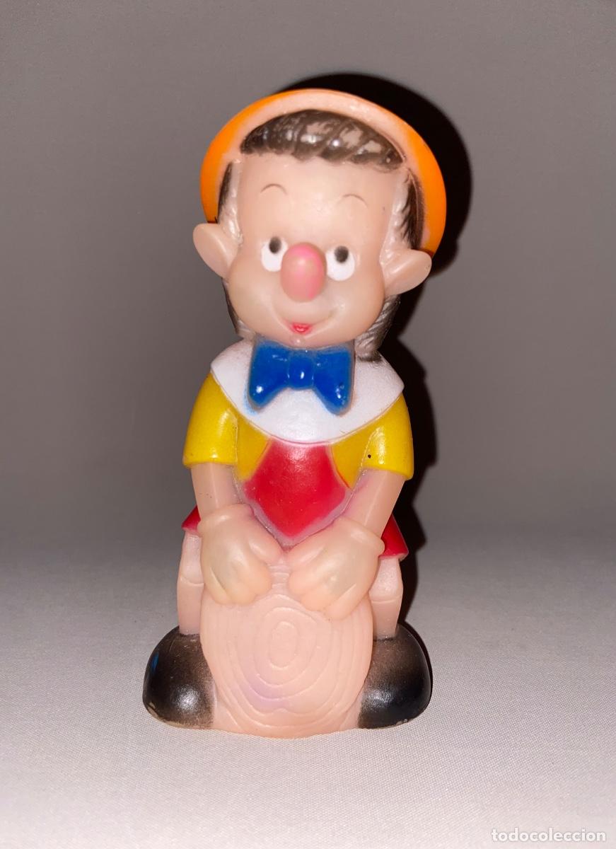 Figuras de goma y PVC: MAGNIFICA FIGURA &rdquo; PINOCHO &rdquo; DE GOMA - WALT DISNEY