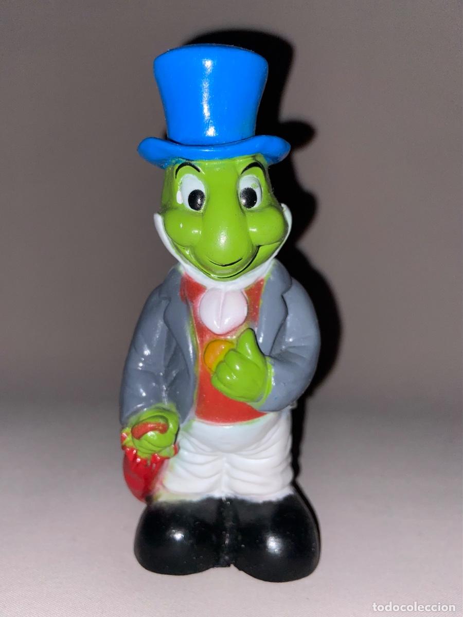 Figuras de goma y PVC: MAGNIFICA FIGURA &rdquo; PEPE GRILLO &ldquo; PINOCHO - DE GOMA WALT DISNEY