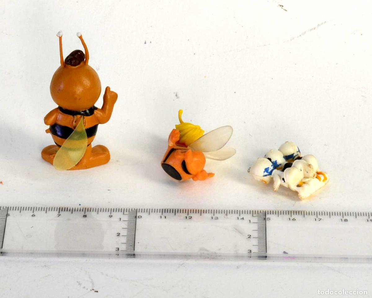 Figuras de goma y PVC: 2 FIGURAS DE LA ABEJA MAYA - Foto 2