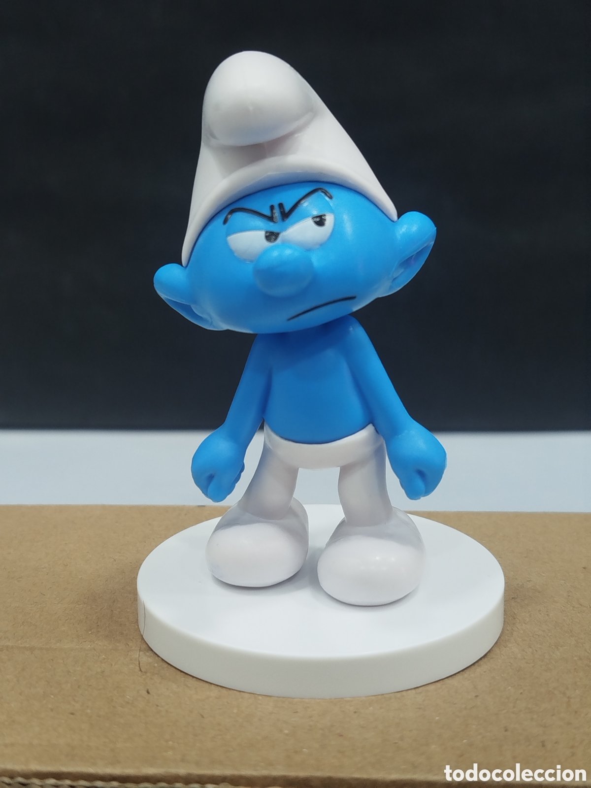 Figuras de goma y PVC: Figura Pitufo Gru&ntilde;&oacute;n Peyo 2016