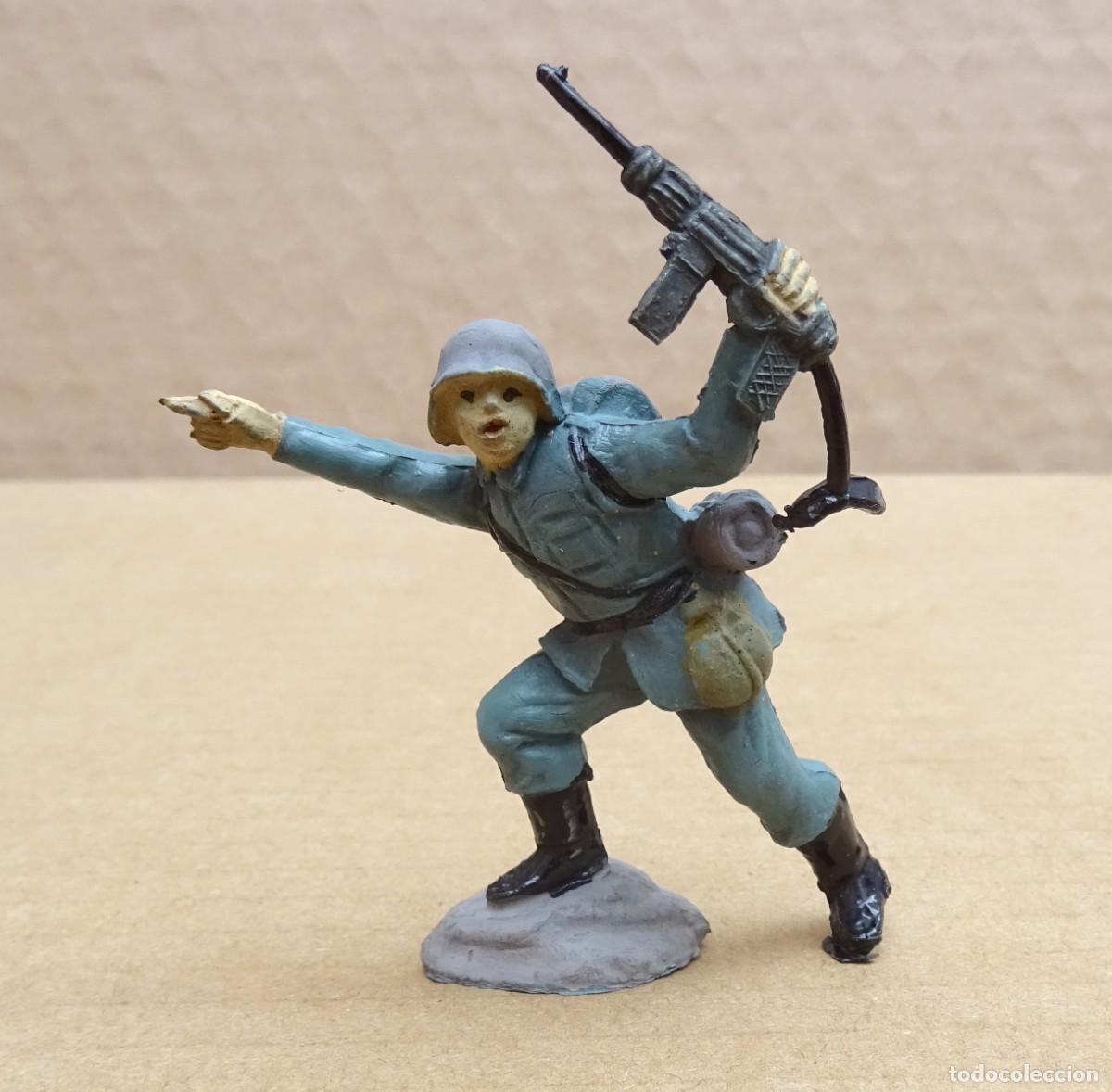 Figuras de goma y PVC: PECH ALEMAN EJERCITOS MUNDIALES FIGURA EN GOMA 3
