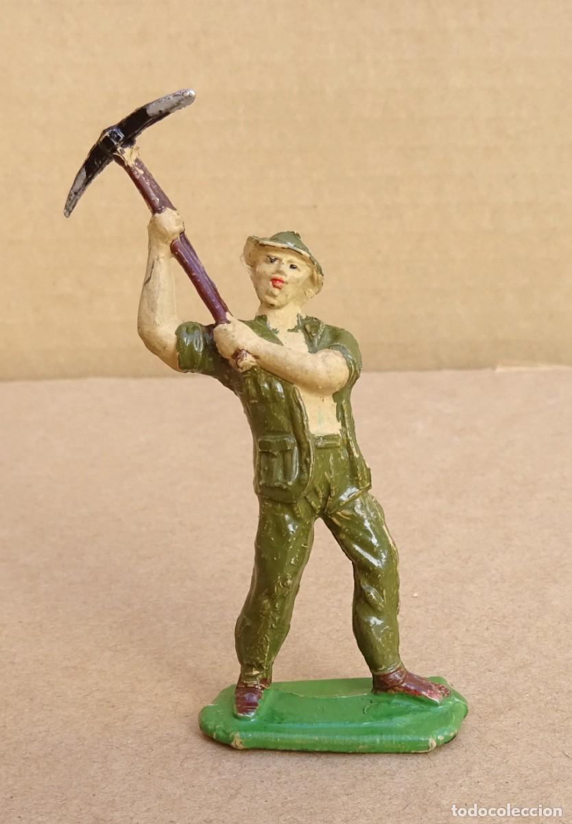 Figuras de goma y PVC: JECSAN PRISIONERO RIO KWAIT GOMA FIGURA 3