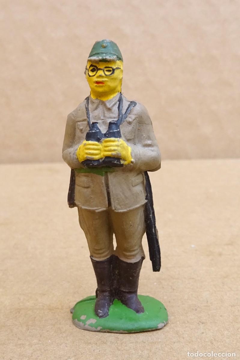 Figuras de goma y PVC: JECSAN JAPONES PUENTE RIO KWAIT FIGURA EN GOMA 2
