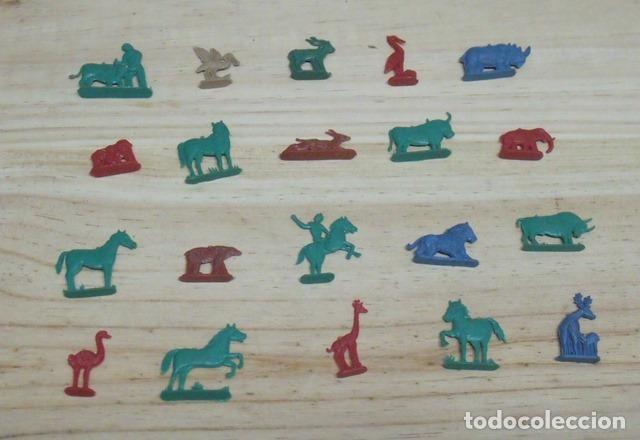 Figuras de goma y PVC: Lote 21 Figuras PVC Animales - Comansi Reamsa Montaplex