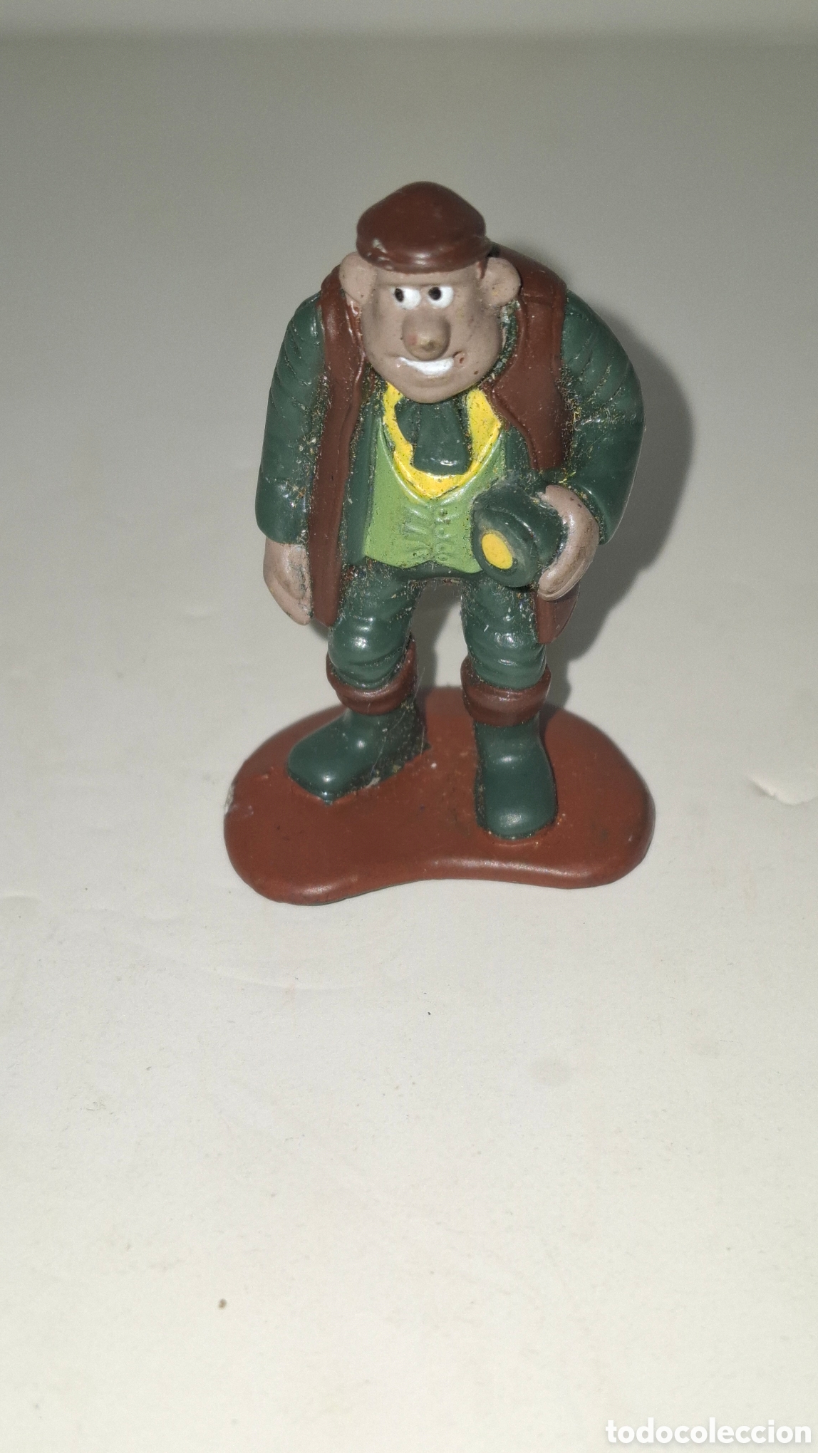 Figuras de goma y PVC: FIGURA DE PVC PERSONAJE DE CHICKEN RUN EVASION EN LA GRANJA MR TWEEDY