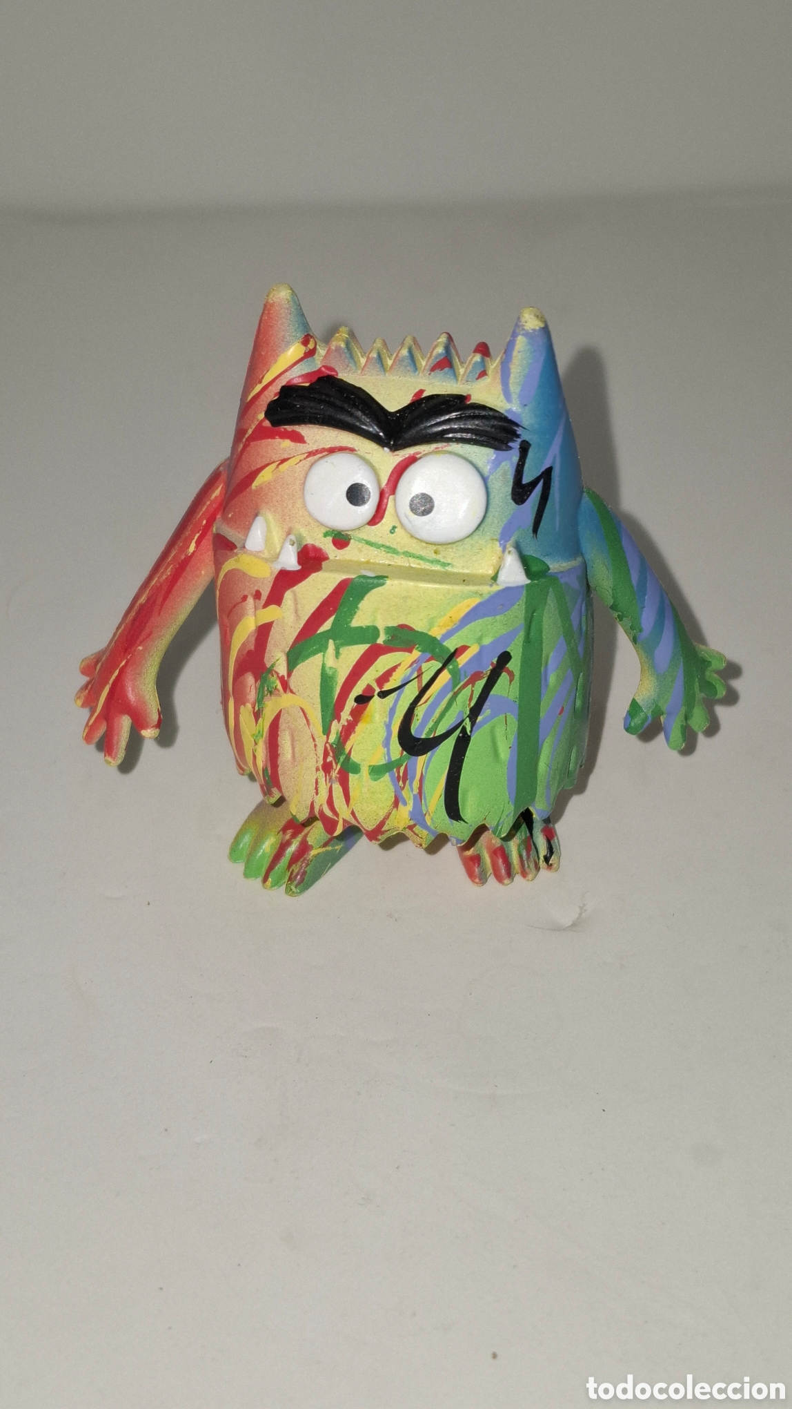 Figuras de goma y PVC: FIGURA DE PVC MADE IN SPAIN COMANSI EL MONSTRUO DE COLORES