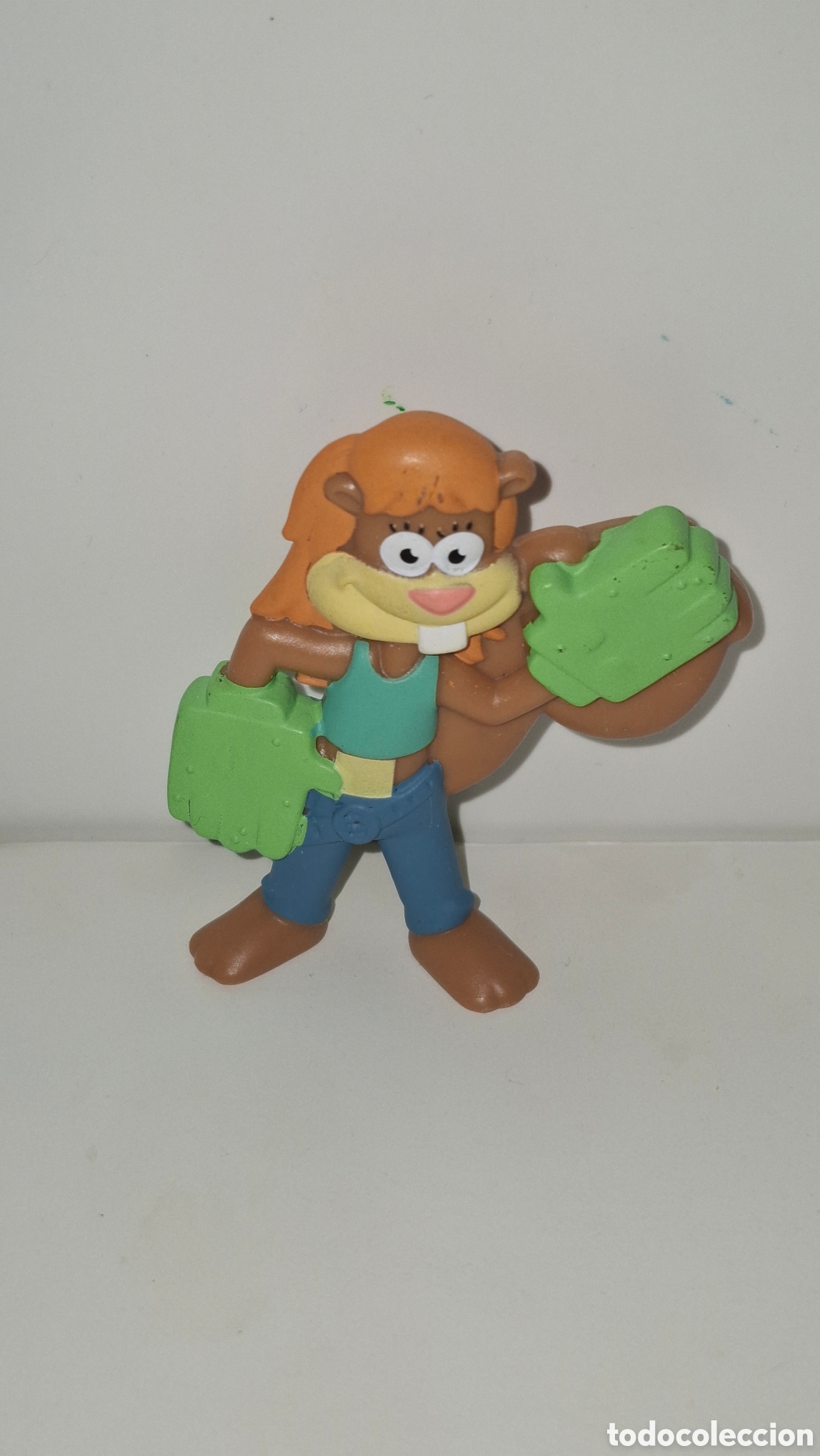 Figuras de goma y PVC: ARDILLA ARENITA FIGURA DE PVC PERSONAJE DE BOB ESPONJA