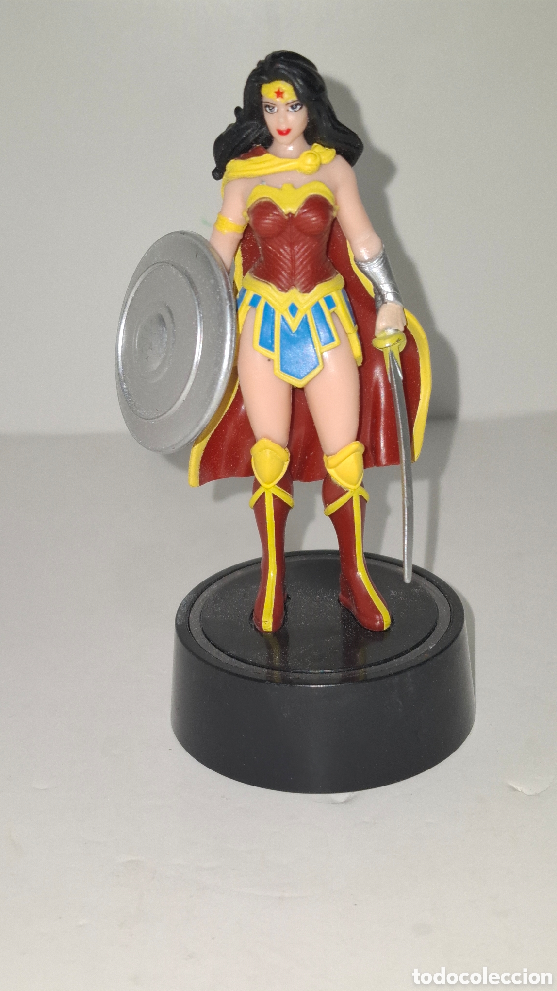 Figuras de goma y PVC: WONDER WOMAN FIGURA DE PVC LED DC COMICS
