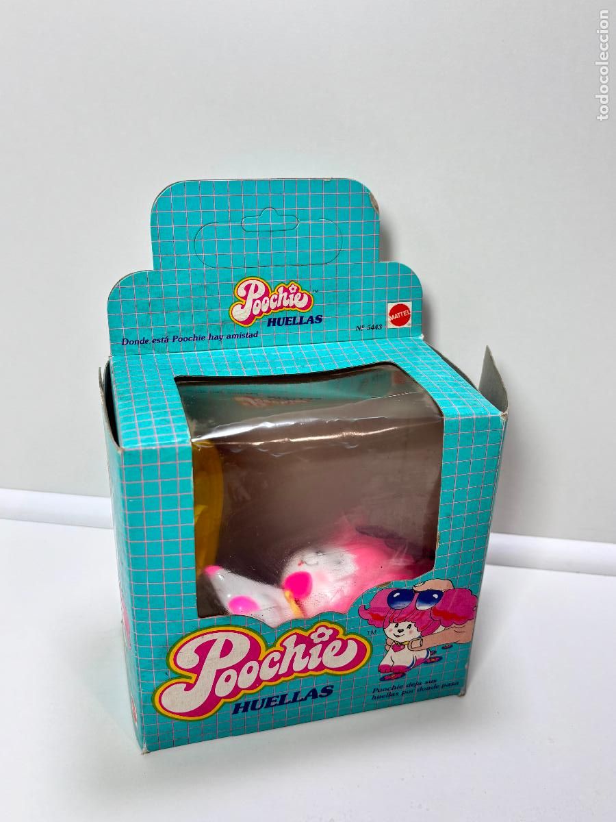 Figuras de goma y PVC: MATTEL 5443 poochie huellas
