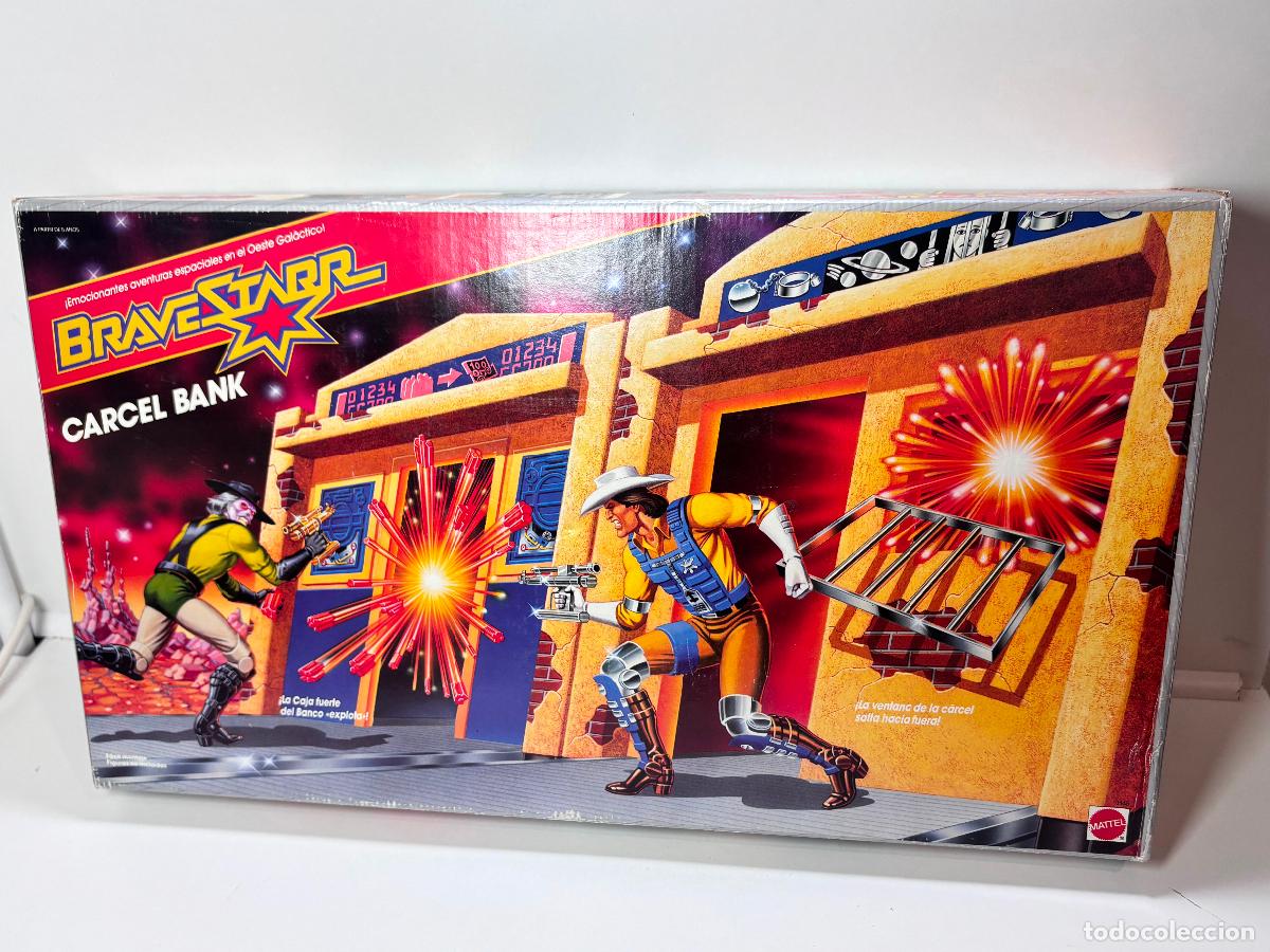 Figuras de goma y PVC: MATTEL bravestar carcel bank nuevo a estrenar