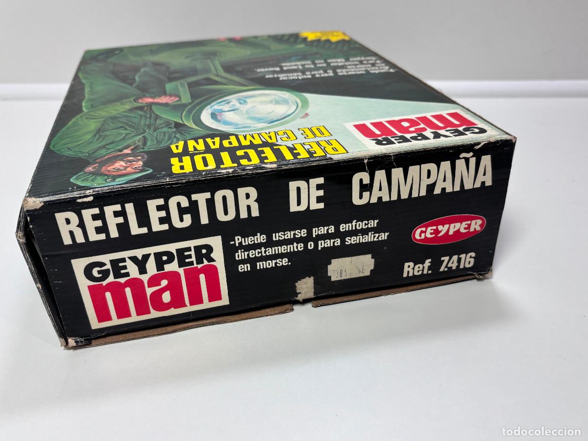 Figuras de goma y PVC: GEYPER MAN REFLECOR DE CAMPA&Ntilde;A REF. 7416 - Foto 5