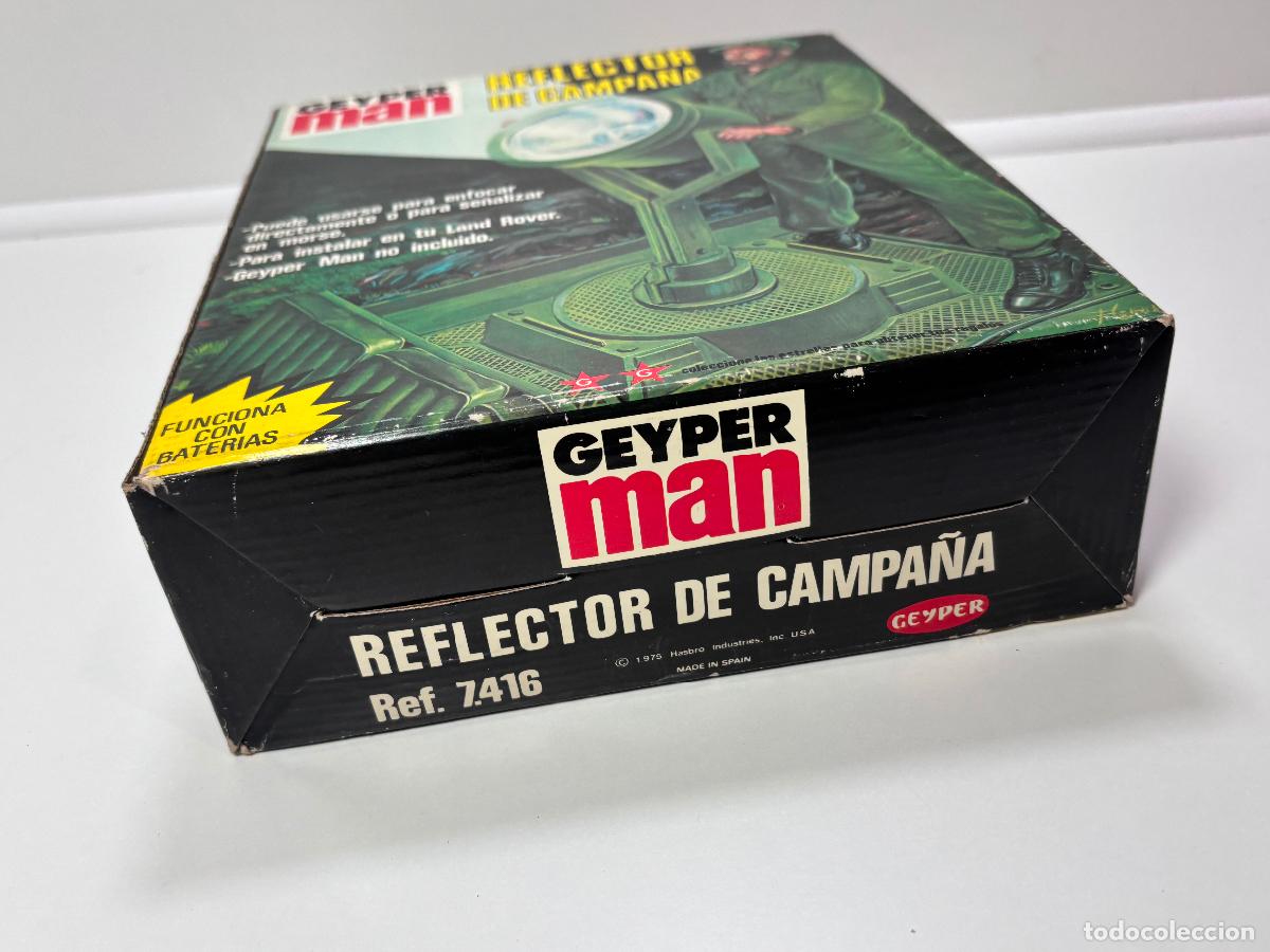 Figuras de goma y PVC: GEYPER MAN REFLECOR DE CAMPA&Ntilde;A REF. 7416 - Foto 6