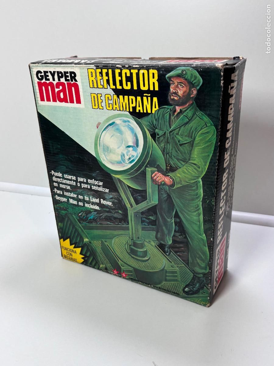 Figuras de goma y PVC: GEYPER MAN REFLECOR DE CAMPA&Ntilde;A REF. 7416