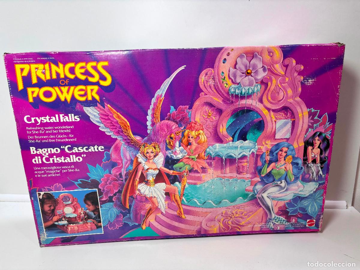 Figuras de goma y PVC: MATTEL PRINCESS OF POWER CRYSTAL FALLS