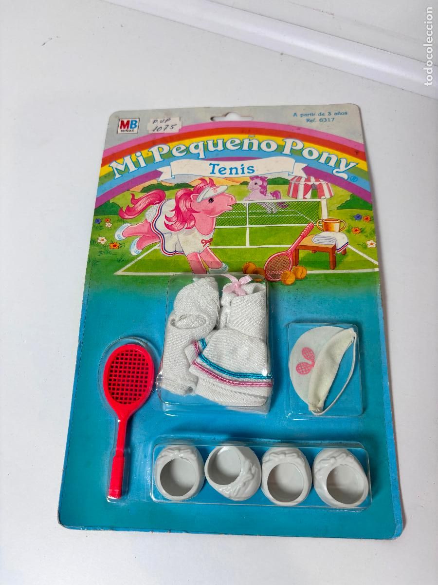 Figuras de goma y PVC: MB NI&Ntilde;AS 6317 MI PEQUE&Ntilde;O PONY TRAJE CONJUNTO PARA VESTIR A&Ntilde;O 1986 EN BLISTER