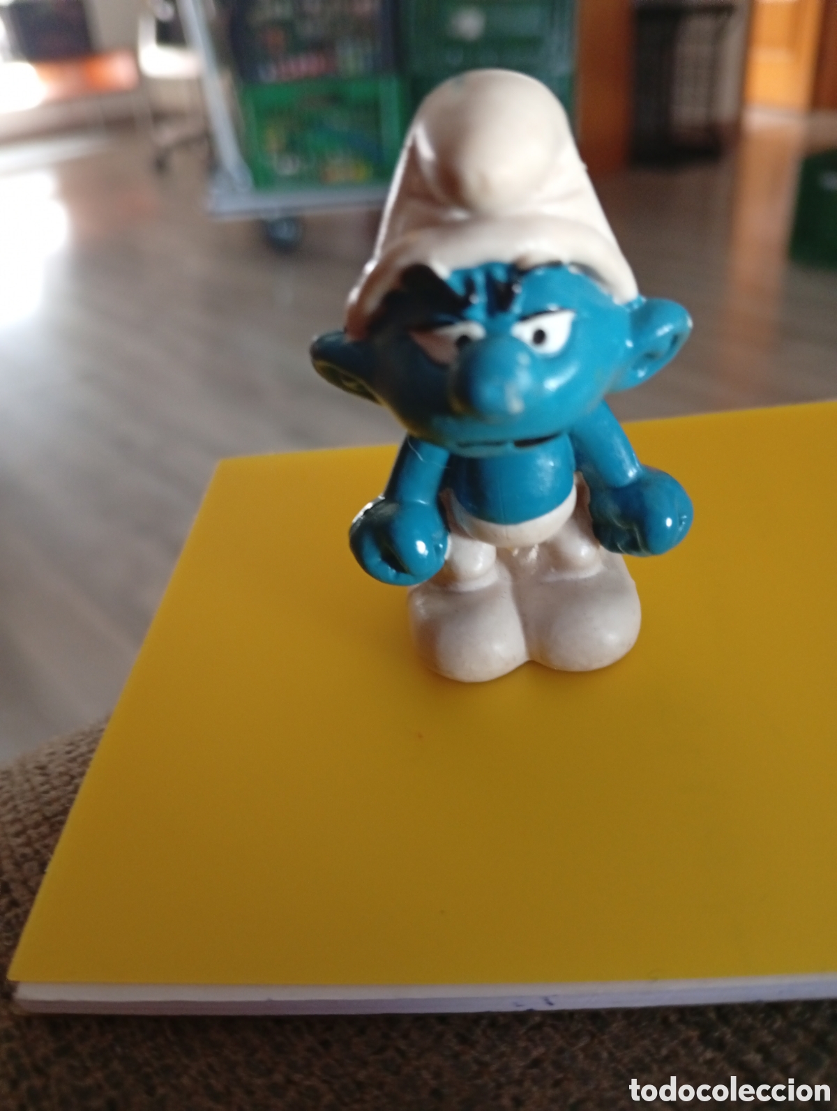 Figuras de goma y PVC: Pitufo peyo buen estado
