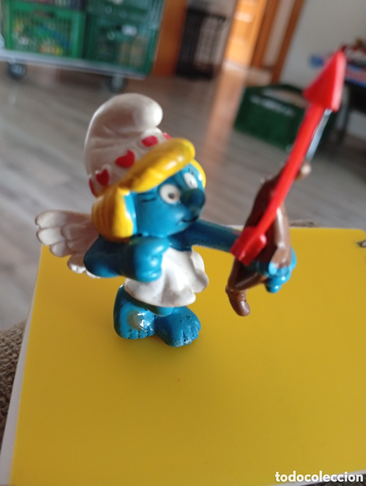 Figuras de goma y PVC: Pitufina sin marca buen estado
