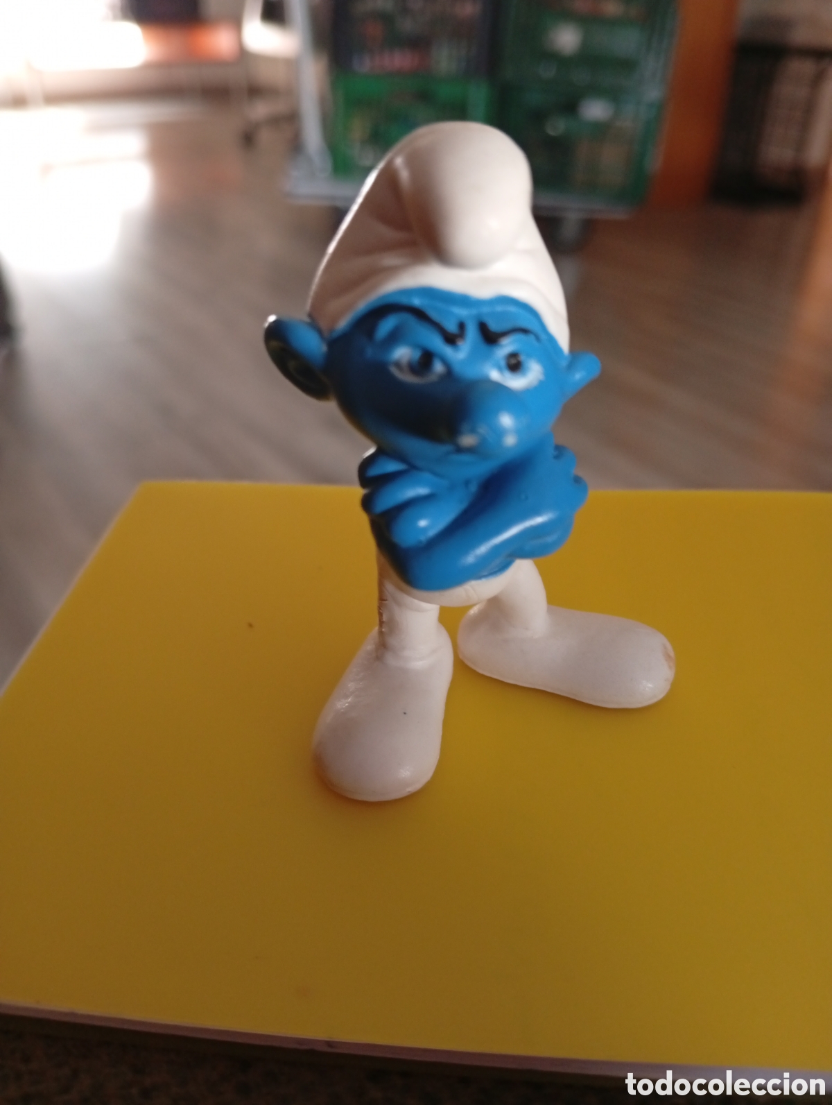 Figuras de goma y PVC: Pitufo peyo buen estado
