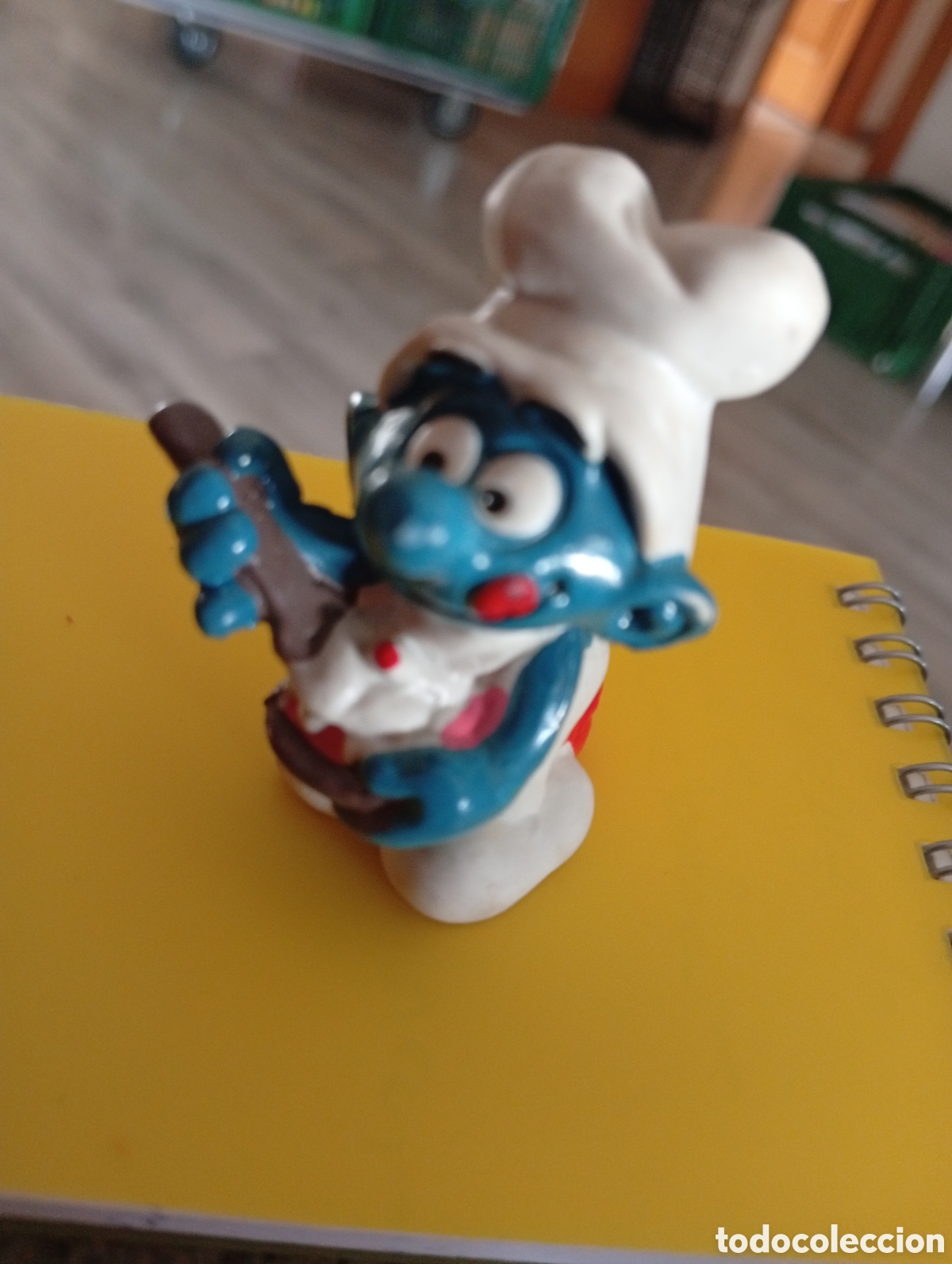 Figuras de goma y PVC: Pitufo peyo buen estado
