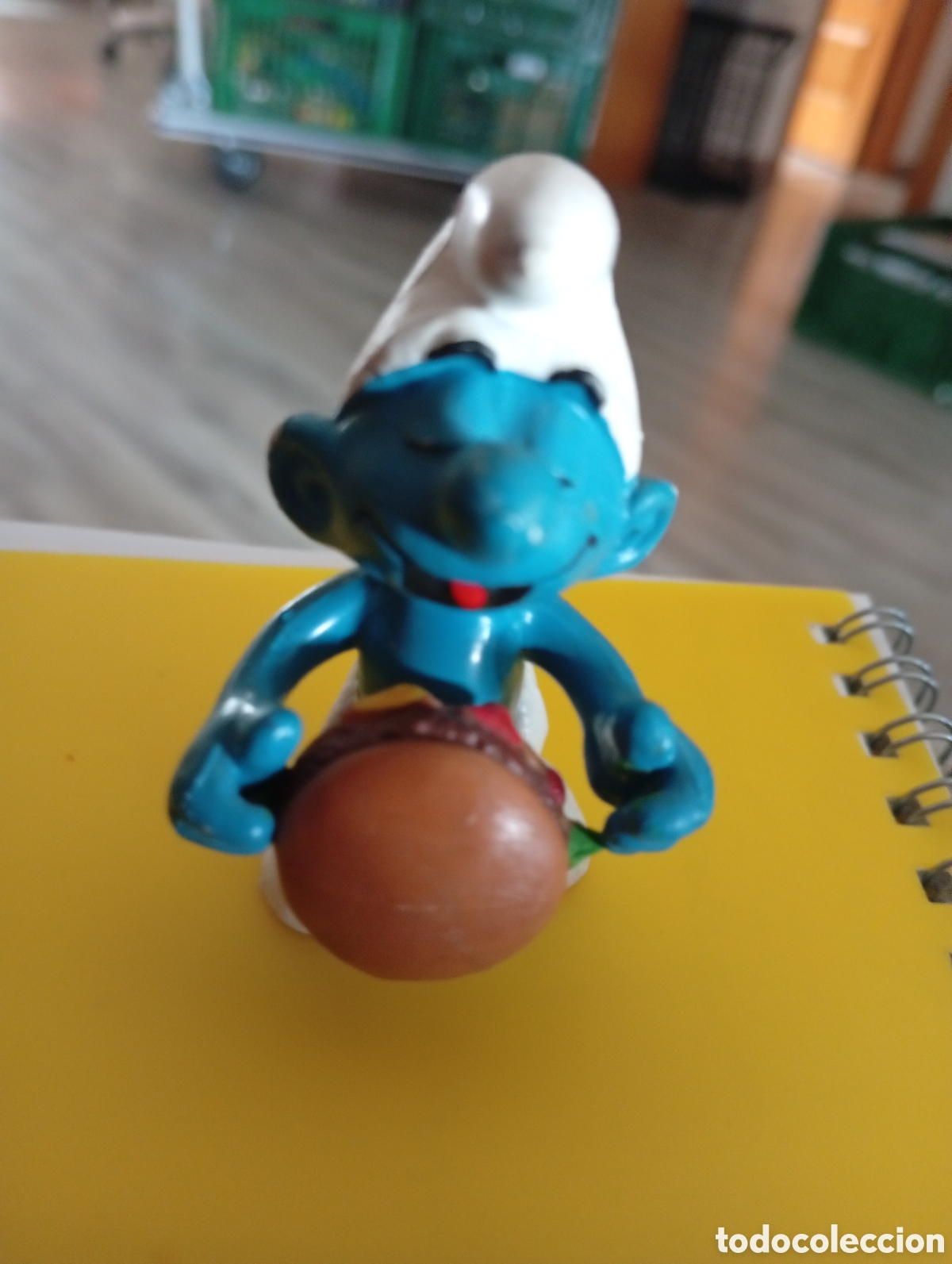 Figuras de goma y PVC: Pitufo peyo buen estado