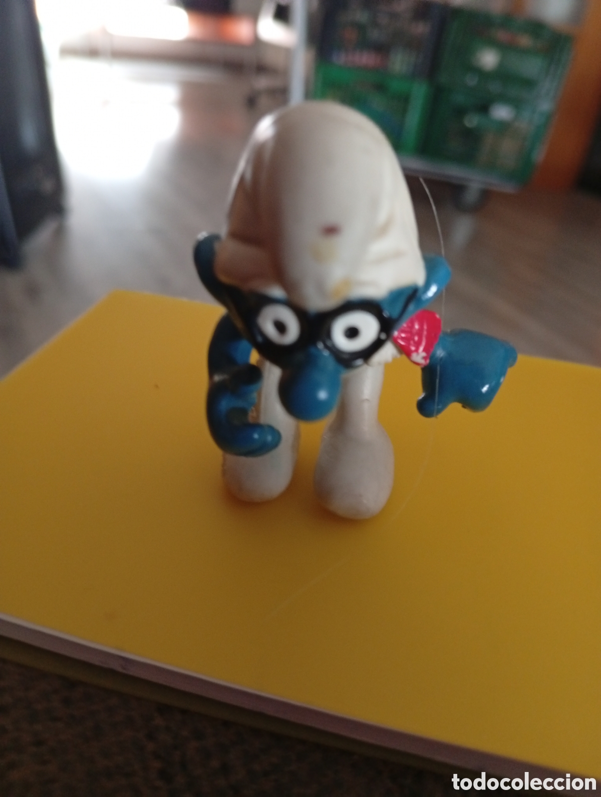Figuras de goma y PVC: Pitufo peyo buen estado