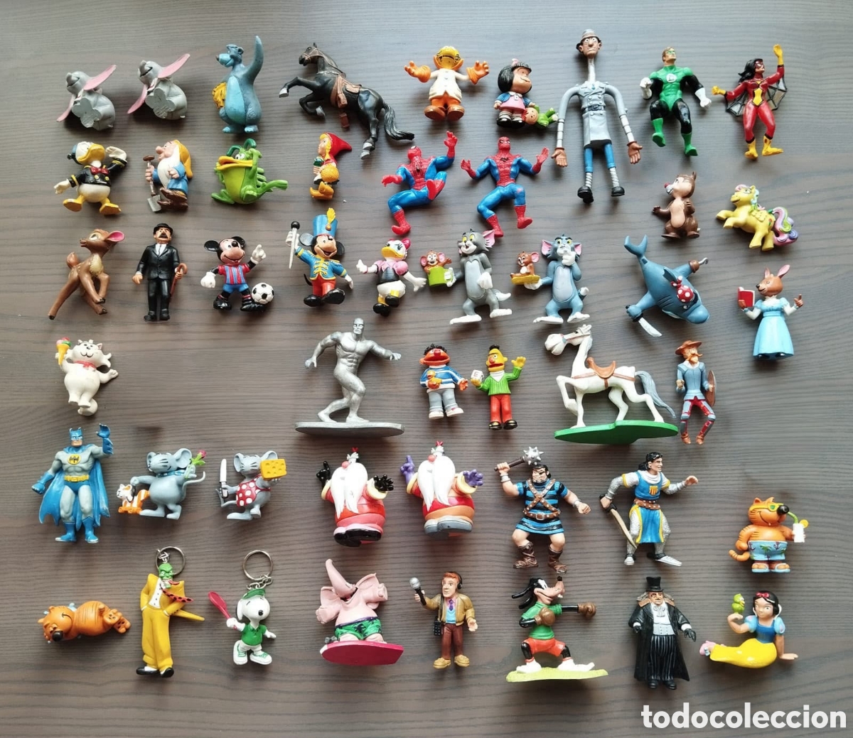 Figurines en Caoutchouc et PVC: Lote de figuras Comics Spain