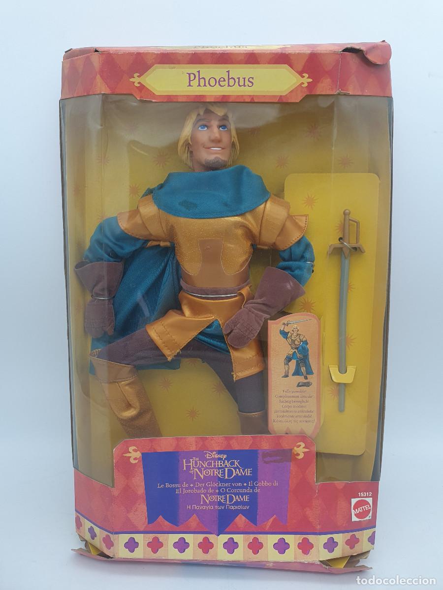 Figuras de goma y PVC: FIGURA PHOEBUS DEL JOROBADO DE NOTRE DAME DE MATTEL 1995