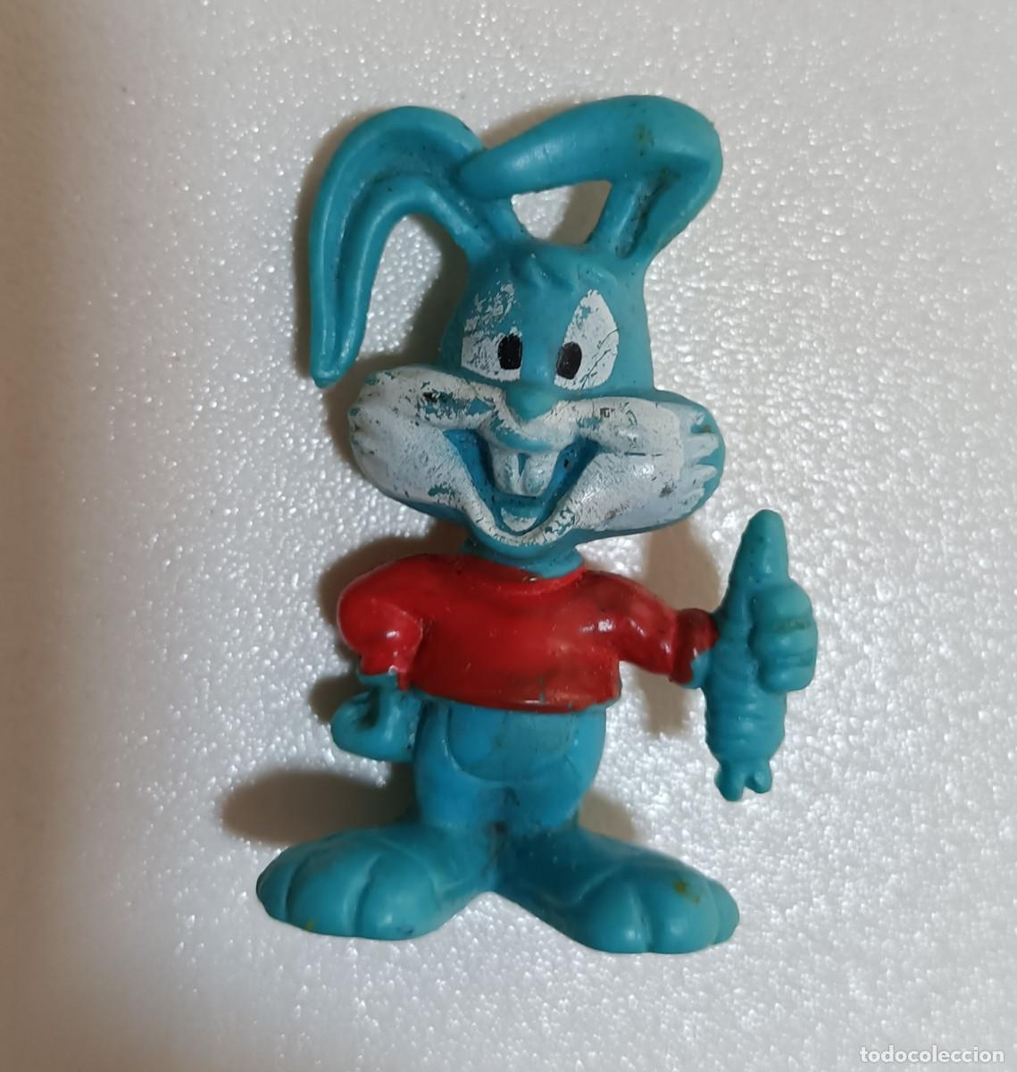 Figuras de goma y PVC: figura buster bunny tiny toons looney warner bros mu&ntilde;equito mu&ntilde;eco pvc goma miniatura mini a&ntilde;os 90