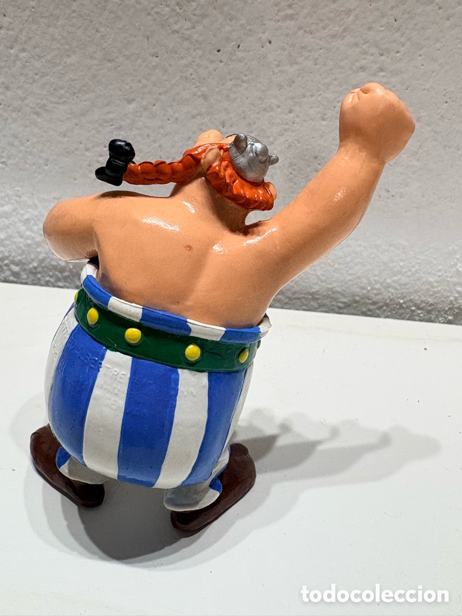 Figuras de goma y PVC: Figura Obelix Bully 1990 - Foto 3