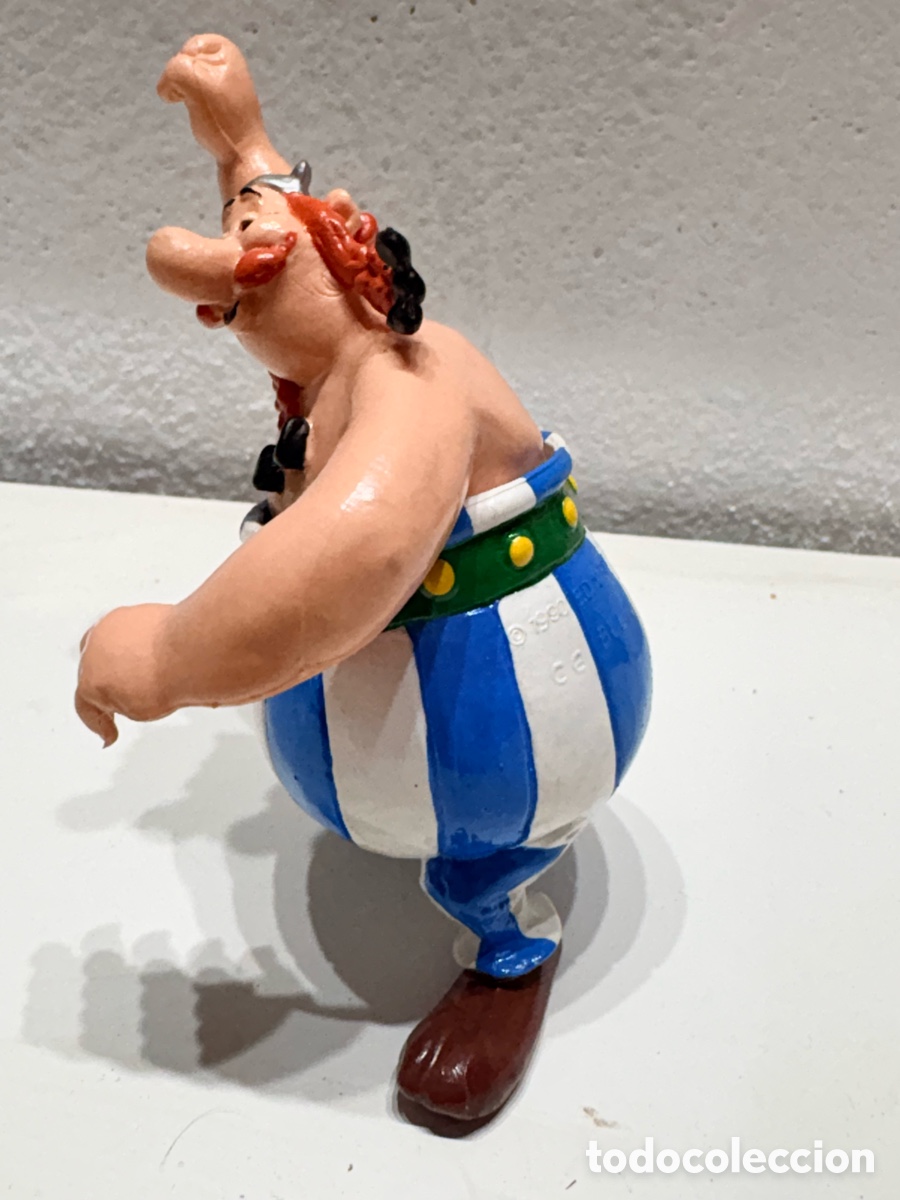 Figuras de goma y PVC: Figura Obelix Bully 1990 - Foto 4