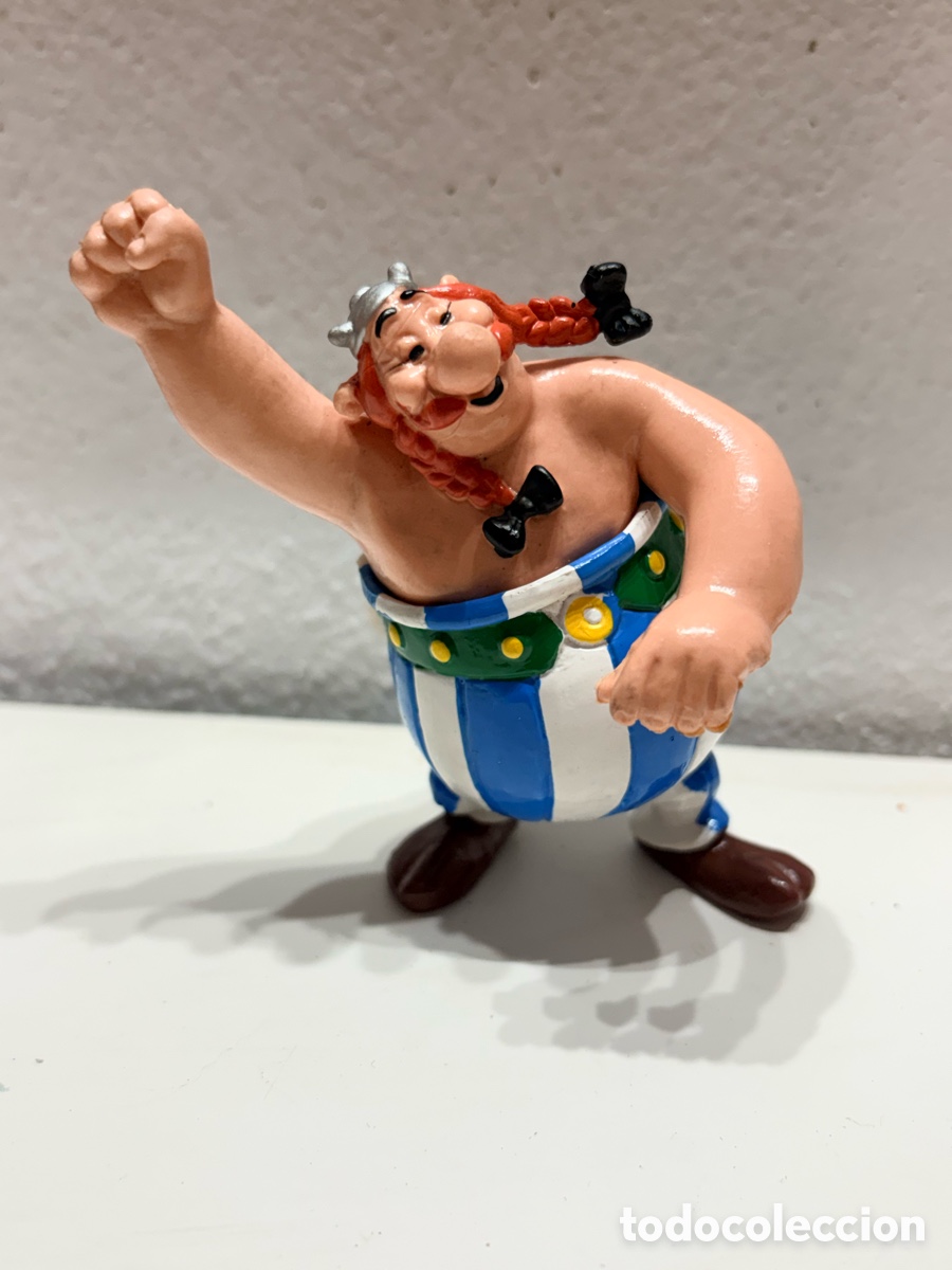 Figuras de goma y PVC: Figura Obelix Bully 1990
