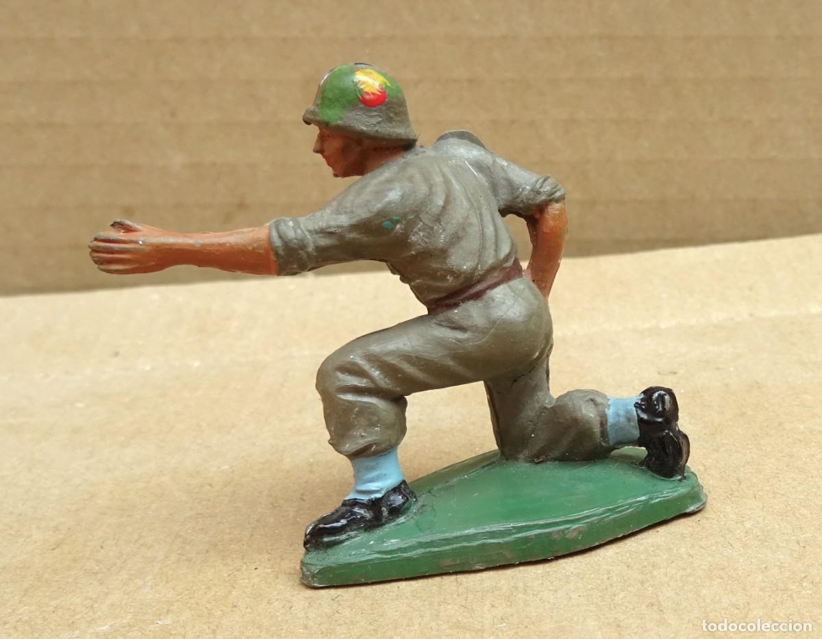 Figuras de goma y PVC: PECH AMERICANOMMARINE FIGURA PARA AMETRALLADORA O CA&Ntilde;ON 2