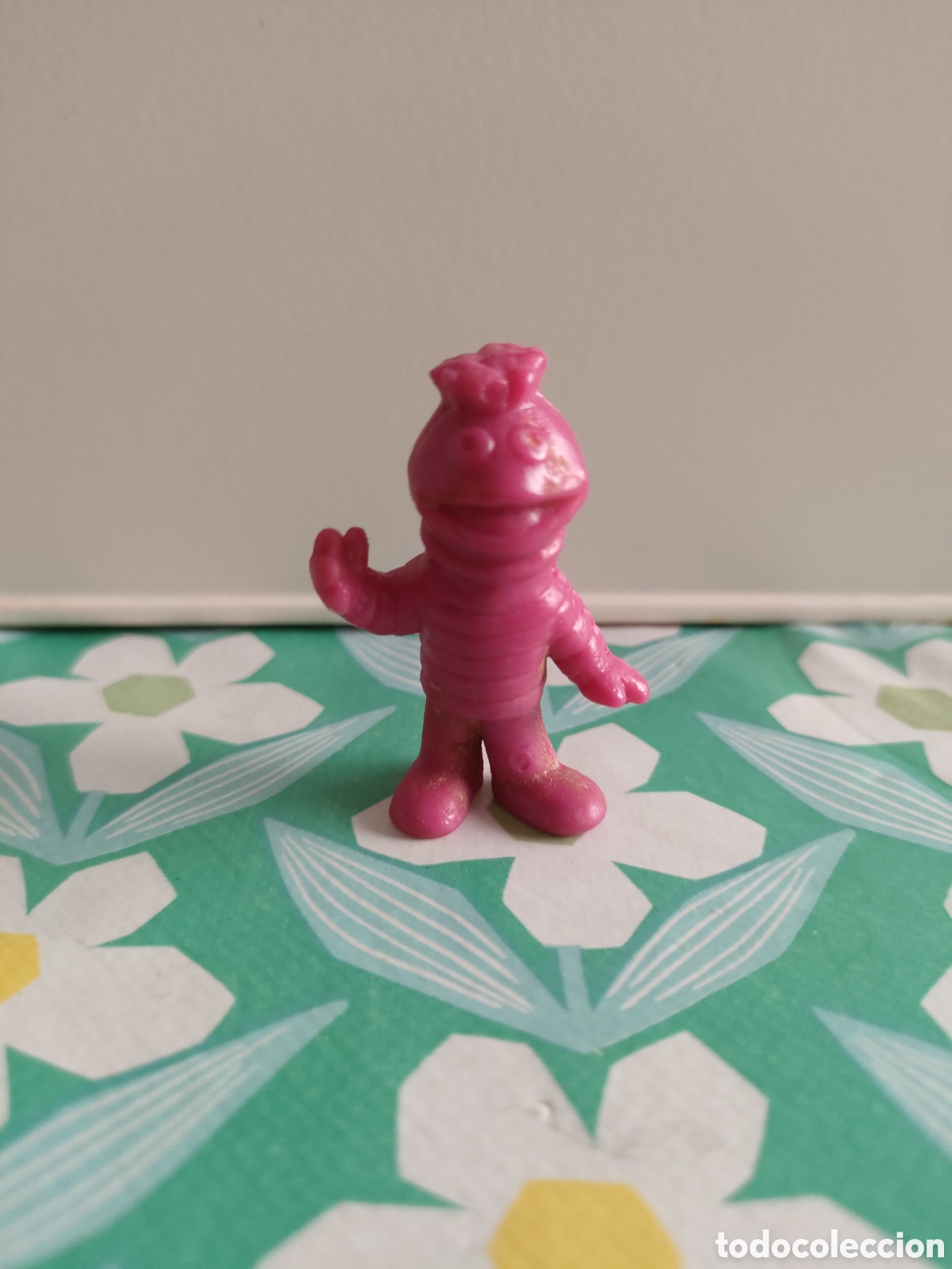 Figuras de goma y PVC: Figura goma dunkin Barrio S&eacute;samo Muppets