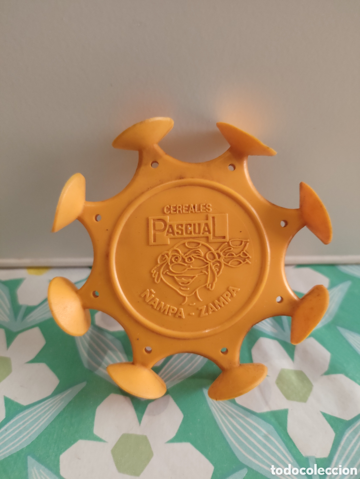 Figuras de goma y PVC: Figura objeto estrella ninja Cereales Pascual &Ntilde;ampa Zampa