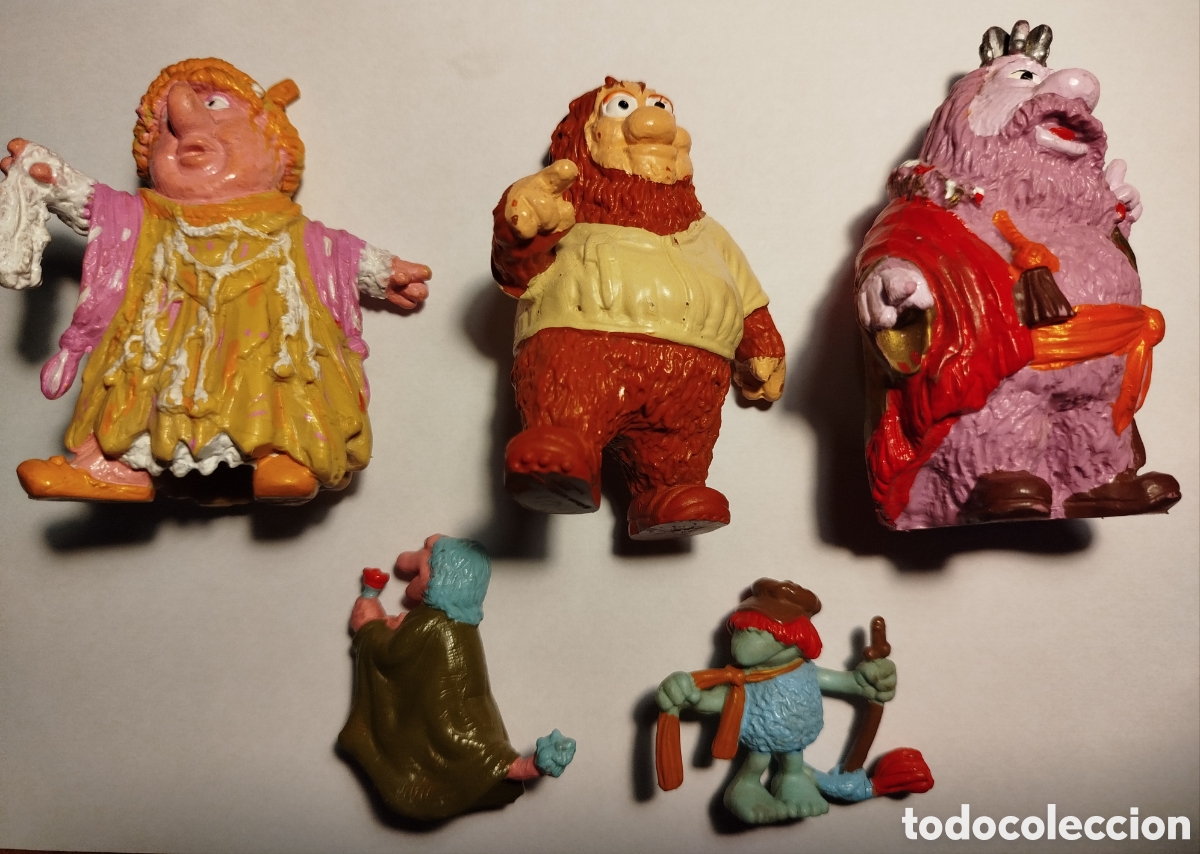Figuras de goma y PVC: Lote figuras Fraggle Rock