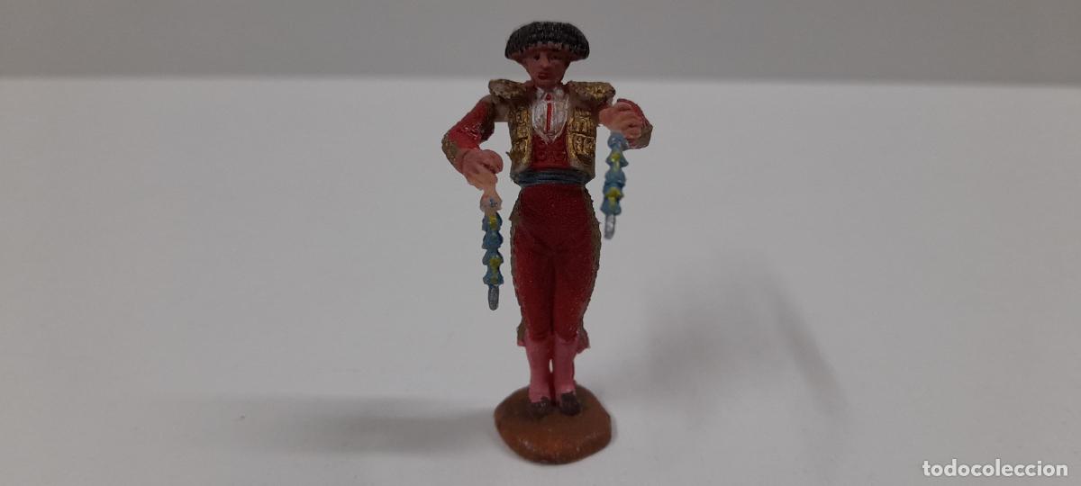 Figuras de Borracha e PVC: BANDERILLERO . REALIZADO POR TEIXIDO . ORIGINAL A&Ntilde;OS 60 EN PLASTICO