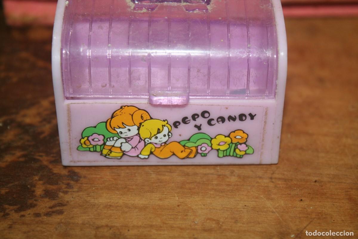 Figuras de goma y PVC: mu&ntilde;eco sacapuntas pepo y candy PEDIDO MINIMO 5E