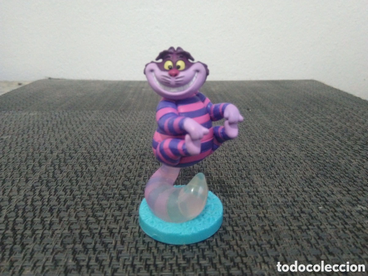 Figuras de goma y PVC: FIGURA PVC CHESHIRE &copy;DISNEY ALICIA EN EL PAIS DE LAS MARAVILLAS GATO ALICE IN WONDERLAND WALT